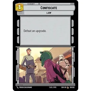 Karetní hra Confiscate 251/252 - Spark of Rebellion Typ karty: Foil
