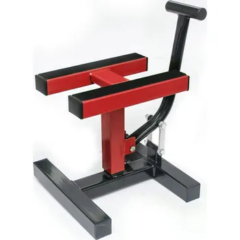 Nářadí na motocykly PROMX stojan/zvedák/podstavec motocyklu CROSS barva červená (podrobnosti) (PROMX stojan/zvedák/podstavec motocyklu CROSS barva červená (podrobnosti))