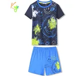 CHLAPECKÉ LETNÍ PYŽAMO modrá Kugo WT7316