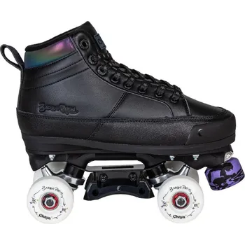 Kolečkové brusle Kolečkové brusle Chaya Quad Kismet Barbiepatin Black, 36, 2x2, 56 Powerslide