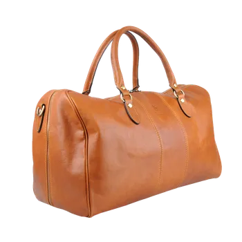 Cestovní taška NovaKabelka.cz Kožená cestovní taška Galba Opaco Camel