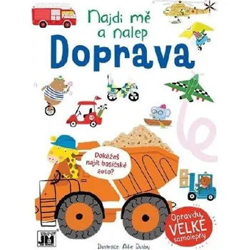 První čtění Najdi mě a nalep Doprava - Jiri Models