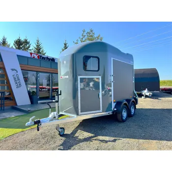 Přívěs pro přepravu koně a skotu Přívěs pro koně CHEVAL LIBERTE ORIGINS PLYWOOD®, ŠEDÝ, sedlovna