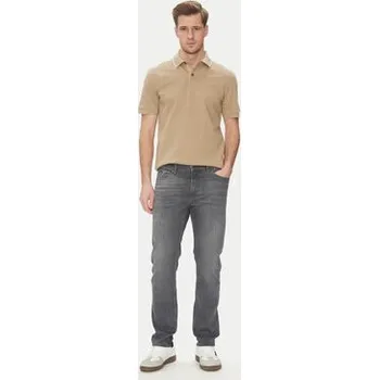 Pánské oblečení BOSS Polokošile H-Prout 59 50527650 Béžová Regular Fit M