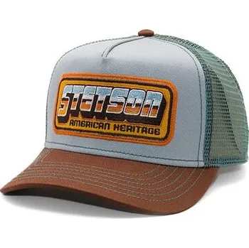 Kšiltovka Dětská Kšiltovka Stetson - Trucker Cap Chrome - 62 dětské kšiltovky Youth (54-56 cm)