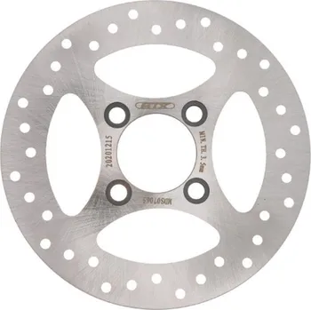 Brzda pro motocykl MTX PARTS ZADNÍ BRZDOVÝ KOTOUČ YAMAHA YFM 700R RAPTOR '06-'12, YFZ 450 '06-'14 (200X51X4MM) (4X6,5MM)
