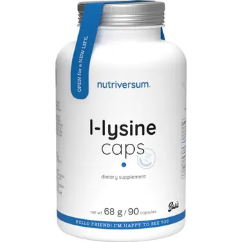 Aminokyselina Nutriversum L-Lysine Caps - BASIC 90 kapslí