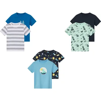 Chlapecké oblečení lupilu® Chlapecké triko, 2 kusy