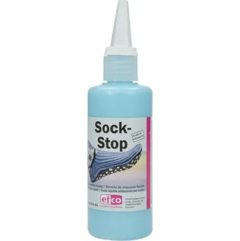 Speciální výtvarná barva Efco Protiskluzová barva na ponožky Sock-Stop, 100 ml - sv. modrá