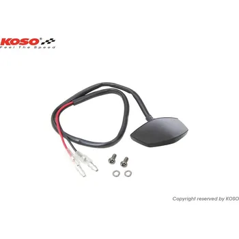 Osvětlení pro motocykl Koso podsvětlení registrační značky koso LED barva bílá (Koso podsvětlení registrační značky koso LED barva bílá)