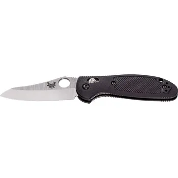 lovecký nůž Benchmade MINI GRIPTILIAN 555-S30V SheepsFoot Black Satin Blade