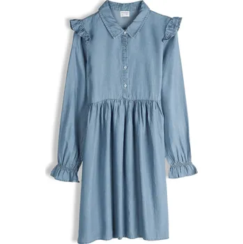 Dívčí oblečení GATE Šaty s volánky 4Y 425-0105/72