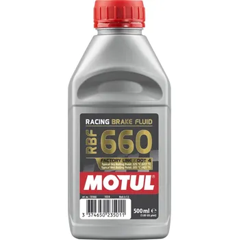 Brzdová kapalina MOTUL brzdová kapalina závodní RBF 660 FACTORY LINE 0,5L (syntetický) (MOTUL brzdová kapalina závodní RBF 660 FACTORY LINE 0,5L (syntetický))