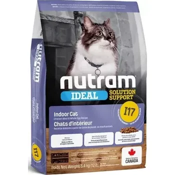 Krmivo pro kočku I17 Nutram Ideal Indoor Cat 2x5,4kg+myška +DOPRAVA ZDARMA (+ SLEVA PO REGISTRACI / PŘIHLÁŠENÍ!)