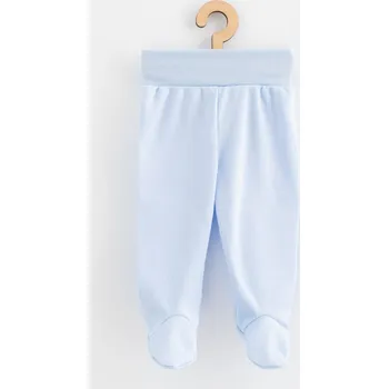 NEW BABY Kojenecké polodupačky Classic II modré New Baby Vel. 56