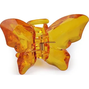 Stoklasa Skřipec do vlasů motýl oranžová