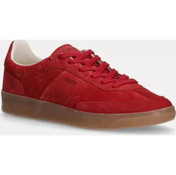 Pánské tenisky Semišové tenisky BOSS Brenta červená barva, 50536645 50536645.608 33X, EUR 36