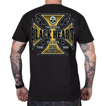 BLACK HEART Triko Ruthless černá - XXL