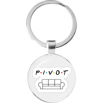 Friends přívěsek na klíče, klíčenka s motivem ze seriálu Přátelé | klíčenka, dárek - 22