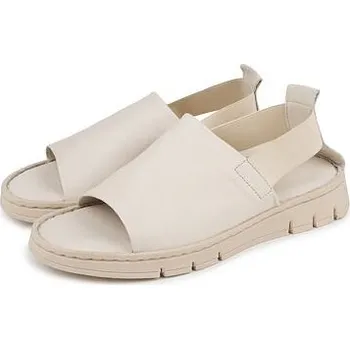 Dámské sandále Vlnka Dámské kožené sandály Dorota krémová velikost obuv dospělí 38