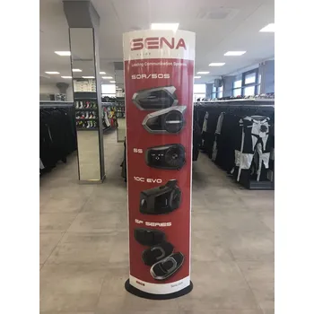 Interkom na motorku SENA stojan ( STAND ) reklamní 50R/S, 5S, 10C EVO, SF ( výška 200 cm ) - (SENA stojan ( STAND ) reklamní 50R/S, 5S, 10C EVO, SF ( výška 200 cm ) -)
