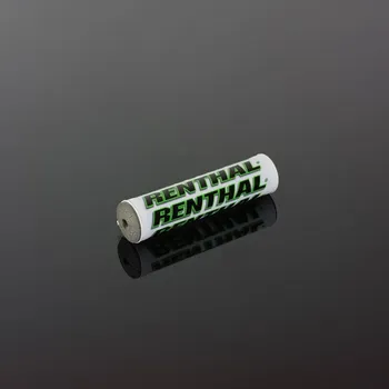 Řídítka RENTHAL houba na řídítka MINI SX PAD (205mm) ORANGE barva zelená s logem RENTHAL (RENTHAL houba na řídítka MINI SX PAD (205mm) ORANGE barva zelená s logem RENTHAL)