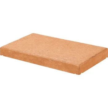 plotová tvarovka Deska zákrytová BEST I rovná karamel 300×500×60 mm