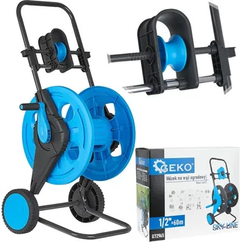 Zahradní hadice Vozík na zahradní hadice 1/2", 60 m, s vodítkem, Sky-Line - GEKO