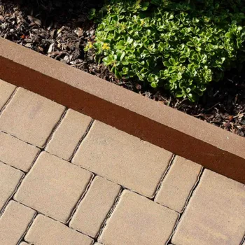 Zahradní obrubník Obrubník zahradní BEST PARKAN II rovný standard karamel 50×1 000×200 mm