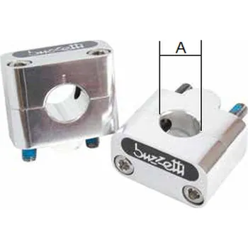 Řídítka BUZZETTI držáky/zvedáky na řidítka (22,2mm) barva stříbrná (BUZZETTI držáky/zvedáky na řidítka (22,2mm) barva stříbrná)