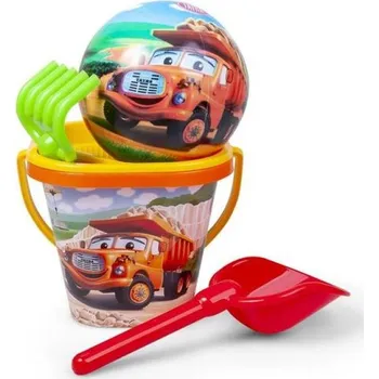 Hračka na písek Sada na písek 5ks s míčem Tatra