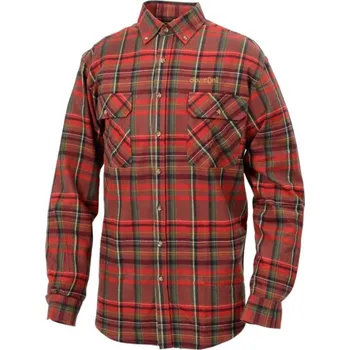 Pánská košile Dovrefjell Košile flanelová 100% flanel Flanellipaita - ČERVENÁ Velikost: 3XL
