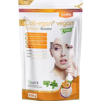 Aminokyselina JutaVit Coll-egan Vegan Kolagen Booster, 216 g Příchuť: Pomeranč - Maracuja