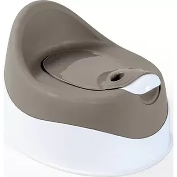 Nočník Dolu Dětský nočník s odnímatelným víčkem, šedá, 23x38x29 cm