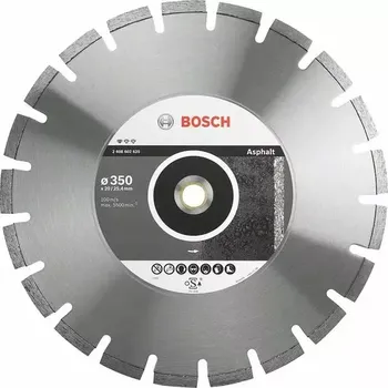 Řezný kotouč 2608602628 Diamantový dělicí kotouč Standard for Asphalt 500 x 25,4 x 3,6 x 10 mm Bosch