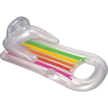 Nafukovací lehátko Nafukovací lehátkové křeslo Intex 58802 - Šedá