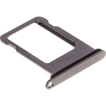 Náhradní kryt pro mobilní telefon Rámeček / šuplík na Nano SIM pro Apple iPhone X - černý (Black) - kvalita A+