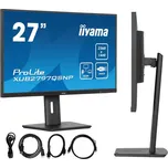 iiyama ProLite XUB2797QSNP-B1 27" IPS WQHD LED 1ms 100Hz /USB-C HDMI DP/ KVM LAN Docking Station FlickerFree monitor 0