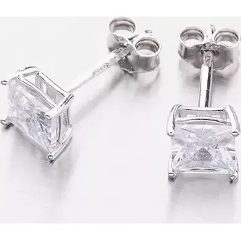 Náušnice Dámské náušnice stříbro 925 zirkon E1603703-1905-SLX