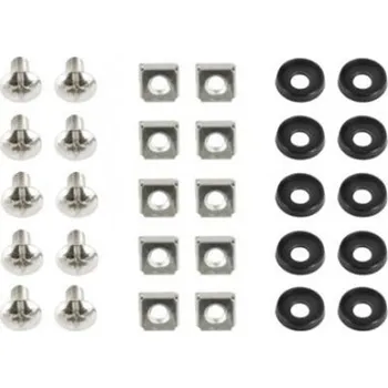 Šroub Gembird montážní sada pro 19.. skříně (šrouby, matky, podložky) set 50 kusů - 19A-FSET-02