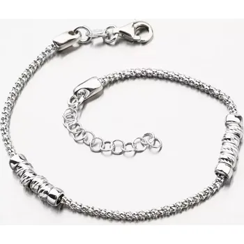 Náramek Dámský náramek stříbro 925 kuličkami B1501465-1264-SLX délka 21 cm