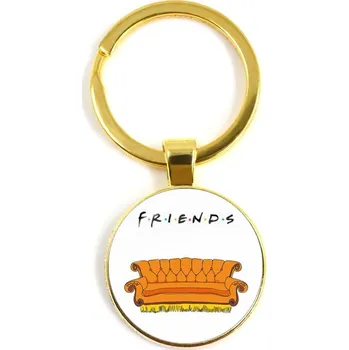 Friends přívěsek na klíče, klíčenka s motivem ze seriálu Přátelé | klíčenka, dárek - 35