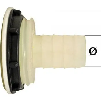 Příslušenství ke karavanu Vodovodní průchodka pro nádrže varianta pro hadice průměru 40 mm