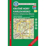 Krušné hory Karlovarsko - Porolaví, Jáchymovsko, Klínovec - mapa KČT 1:50 000 číslo 4 - 9. vydání 2020 - Klub Českých Turistů
