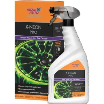 MOJE AUTO X-NEON PRO DETAILER - Čistič disků a pneumatik 750ml