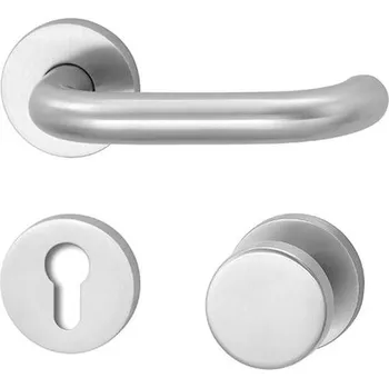 Dveřní kování ASSA ABLOY ASSA ABLOY H703, koule/klika, pravé, tvar U