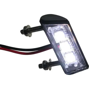 Osvětlení pro motocykl Koso LED osvětlení registrační značky LED homologované (Koso LED osvětlení registrační značky LED homologované)