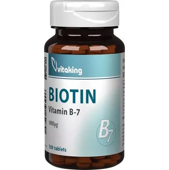 Fitness strava Vitaking B7 Biotin 900 mcg 100 tablet