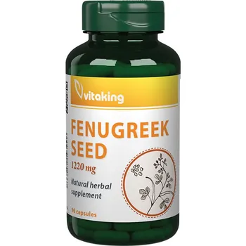 Fitness strava Vitaking Fenugreek seed 610 mg 90 kapslí