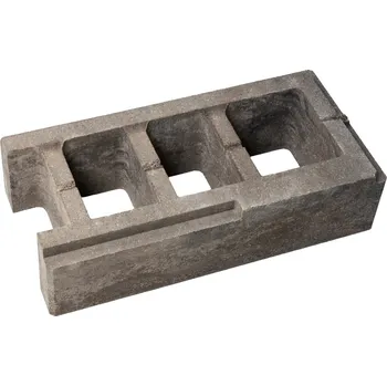 plotová tvarovka Tvárnice plotová BEST MAESTRA V arabica 300×600×150 mm